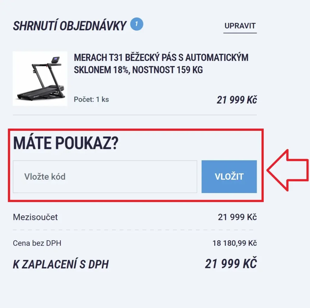 Acrasport slevový kupón
