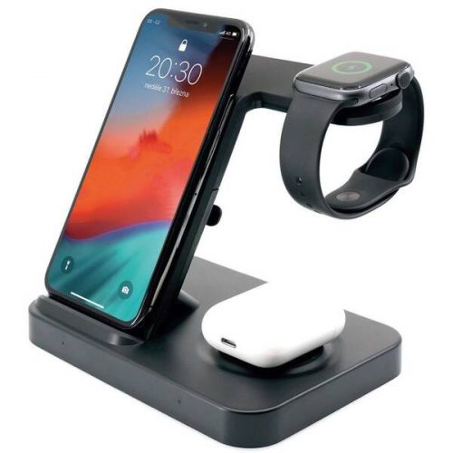 Bezdrátová nabíječka 3v1