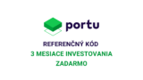 Portu referenčný kód – 3 mesiace investovania zadarmo