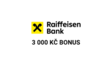 Raiffeisenbank 3000 Kč bonus