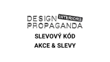 Designpropaganda slevový kód a slevy