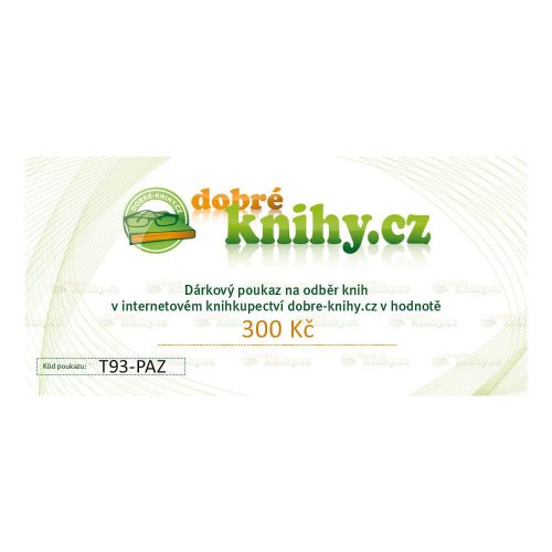 Dárkový poukaz Dobré-knihy.cz