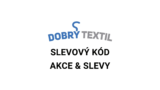 Dobrý Textil slevový kód a slevy
