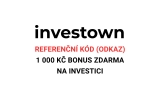 Investown referenční kód – bonus 1000 Kč