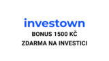 Investown referenční kód – bonus 1500 Kč
