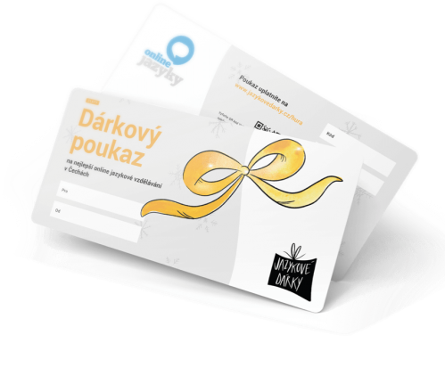 Jazykový dárkový poukaz