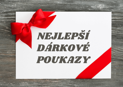 Nejlepší dárkové poukazy a karty