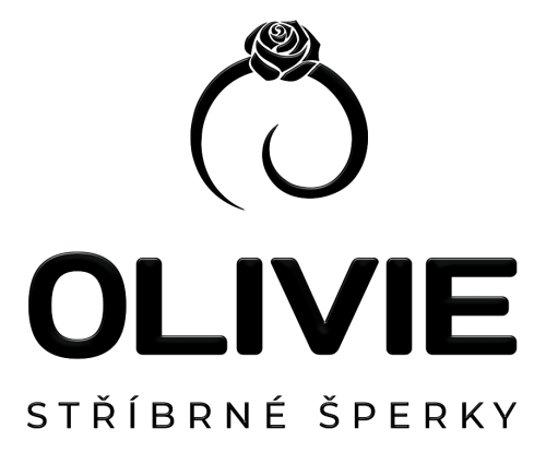 Stříbrné šperky OLIVIE