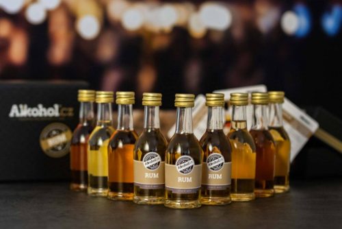 Rumové nebo whisky předplatné