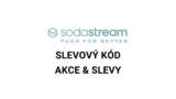 Sodastream slevový kód a slevy