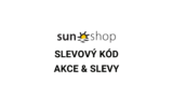 Sunshop slevový kód a slevy